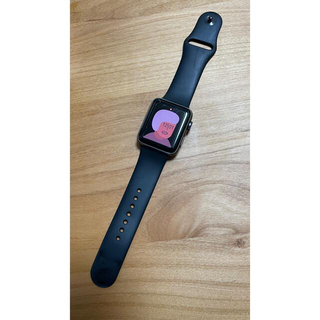 Apple Watch - Apple Watch3 42mm グレイアルミ GPS+Cellular の通販 
