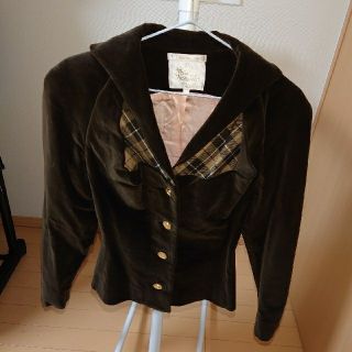 ヴィヴィアン(Vivienne Westwood) ゴールド テーラードジャケット ...