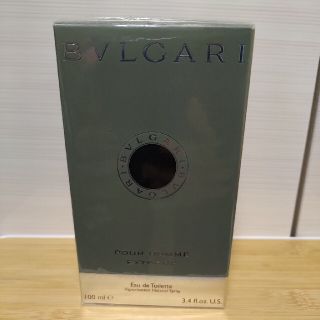 ブルガリ(BVLGARI)のブルガリプールオム エクストレーム（オードトワレ）　100mL 新品未使用(香水(男性用))