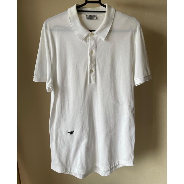 【通販 人気】 homme Dior - HOMME DIOR ディオールオム エディスリマン BEE刺繍ポロシャツ ポロシャツ