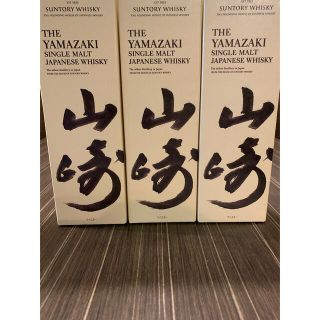 サントリー(サントリー)の山崎シングルモルト ウイスキー 700ml 3本セット　箱つき(ウイスキー)