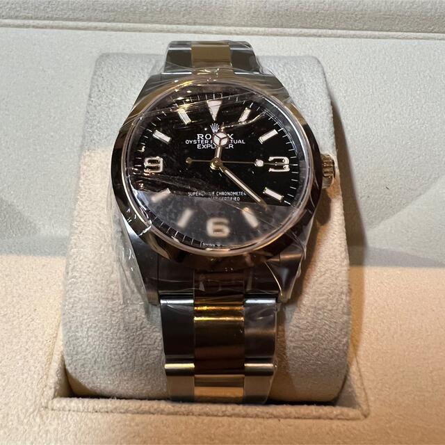 ROLEX(ロレックス)のロレックス　Rolex エクスプローラー1 124273 新品　コンビ　現行 メンズの時計(腕時計(アナログ))の商品写真