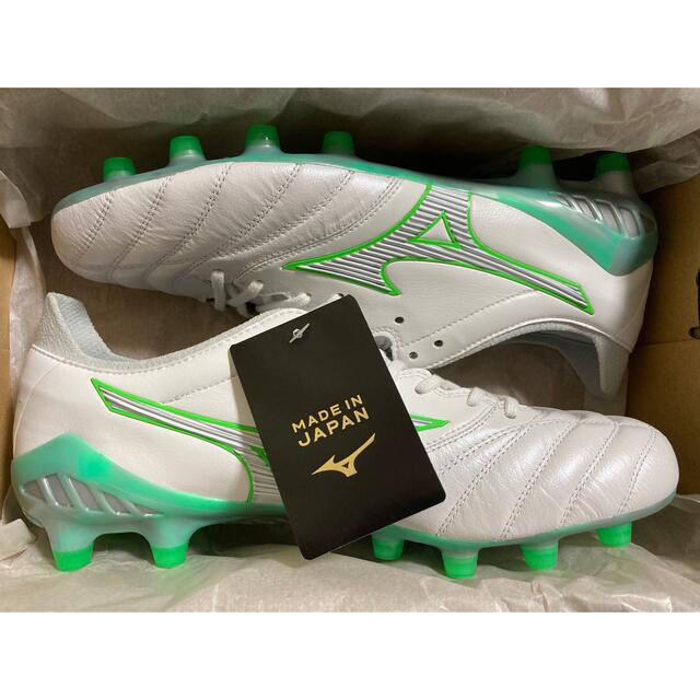スポーツ MIZUNO 3 JAPAN ホワイト グリーン 25.0cmの通販 by N
