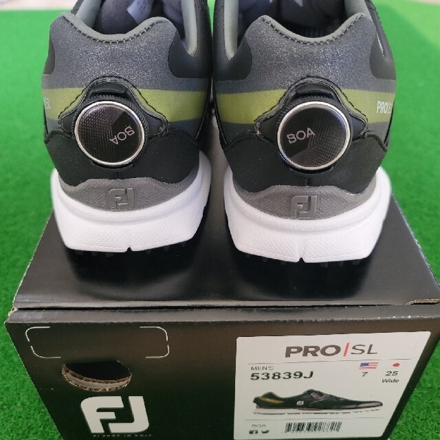 FootJoy(フットジョイ)の★2,000円値下★新品フットジョイ　PRO SL 25cm スポーツ/アウトドアのゴルフ(シューズ)の商品写真