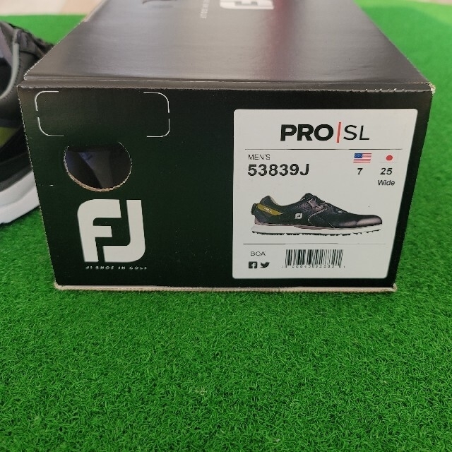 FootJoy(フットジョイ)の★2,000円値下★新品フットジョイ　PRO SL 25cm スポーツ/アウトドアのゴルフ(シューズ)の商品写真