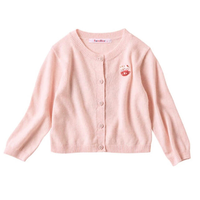 ファミリア 新品 カーディガン 100 - キッズ服女の子用(90cm~) ファミリア 新品 カーディガン 100 - キッズ服女の子用(90cm~)