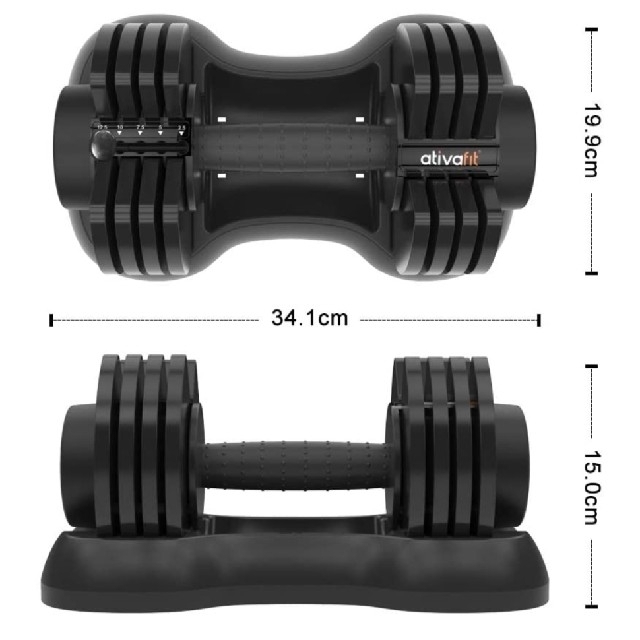 ATIVAFIT 可変式ダンベル　12.5kg