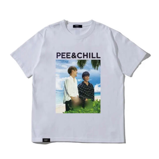 tシャツ値下げ交渉ok&CHILL (andchill)PEE&CHILL S/S TEE WHITE