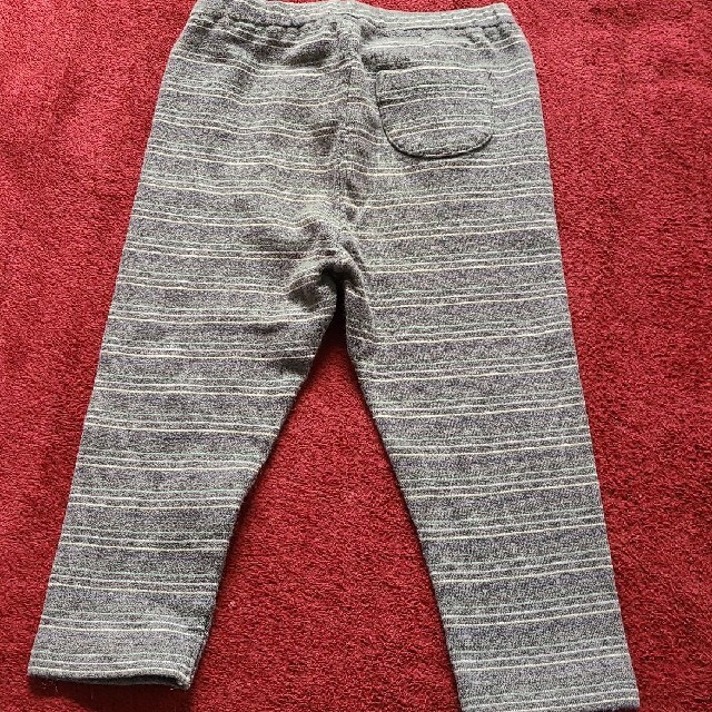 UNIQLO(ユニクロ)のユニクロ　ベビーボーダースパッツ80 キッズ/ベビー/マタニティのベビー服(~85cm)(パンツ)の商品写真