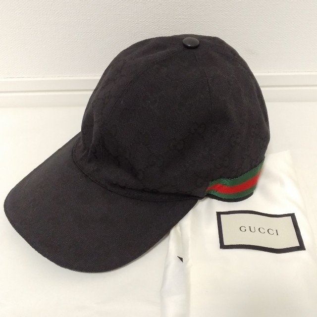 Gucci(グッチ)の専用□GUCCI キャップ GGキャンバス　XL 60cm　20035KQWBG メンズの帽子(キャップ)の商品写真