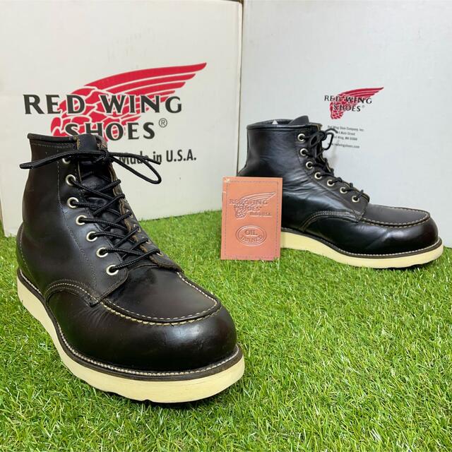 REDWING(レッドウィング)の【安心品質0747】箱付茶芯8179レッドウイングＲＥＤＷＩＮＧ8.5E送料込 メンズの靴/シューズ(ブーツ)の商品写真