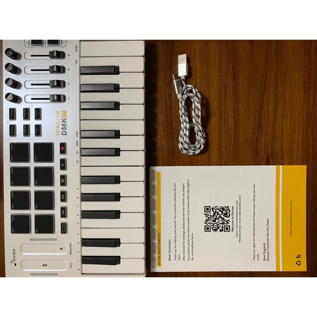 Donner MIDIキーボード 25鍵 USB接続 楽器のDTM/DAW(MIDIコントローラー)の商品写真