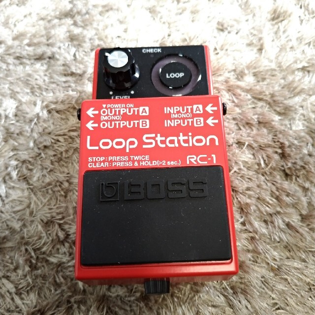 Boss Loop Station RC-1 テストのみ未使用