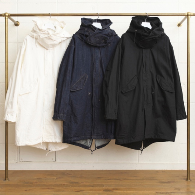 UNUSED 15AW デニムモッズコート サイズ1 ブラック | www.voiceofslum.org