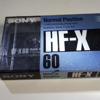 SONYカセットテープ HFーX60(その他)