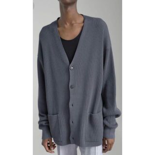 AURALEE - SUPER HARD TWIST RIB KNIT BIG CARDIGAN の通販｜ラクマ