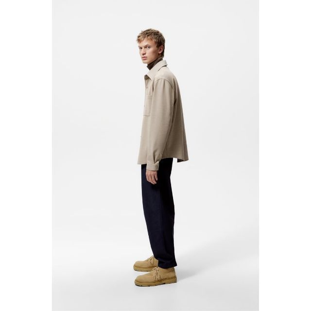 ZARA - ☆ZARA ザラ ポケット コンフォート シャツジャケット ZARA - ☆ZARA ザラ ポケット コンフォート シャツジャケット
