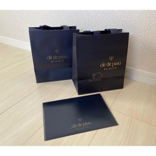 クレドポーボーテ(クレ・ド・ポー ボーテ)のcle de peau BEAUTE ショップ袋セット　ショッパー(ショップ袋)