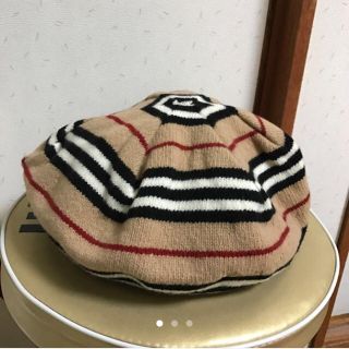 バーバリー(BURBERRY)の⚠️フミコ様専用⚠️バーバリー ベレー帽(ハンチング/ベレー帽)