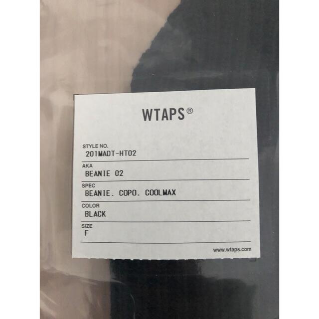 WTAPS BEANIE COOLMAX BLACK 新品未使用