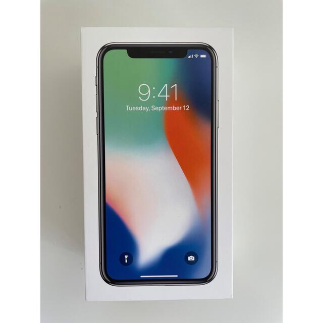 iPhone X 256GB simシルバー /バッテリー最大容量 88%