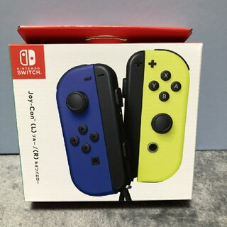 ニンテンドースイッチ(Nintendo Switch)の新品未開封品　ｼﾞｮｲｺﾝ　ブルー　ネオンイエロー(その他)