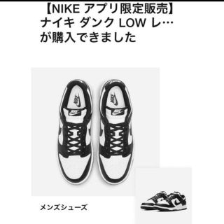 ナイキ(NIKE)の Nike Dunk Low Retro "White/Black" (スニーカー)