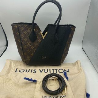 ルイヴィトン(LOUIS VUITTON)のルイヴィトン モノグラム キモノPM 黒 2WAY ※使用感少・美品(ショルダーバッグ)