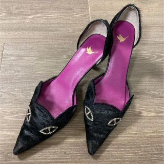 ツルバイマリコオイカワ パンプス Muscari レディース PINK 24.0 cm