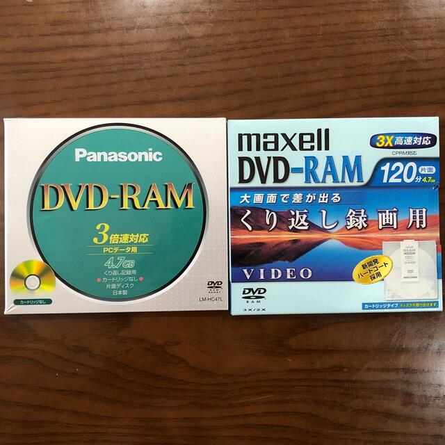 Panasonic(パナソニック)のDVD-RAM 2枚セット エンタメ/ホビーのDVD/ブルーレイ(その他)の商品写真