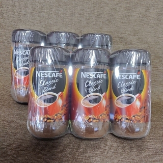 ネスレ(Nestle)の専用　新品 ネスカフェ NESCAFE Classic Blend 6本(コーヒー)