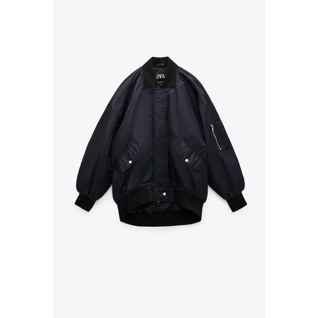 ZARA ウォーターレペレントキルティングボンバージャケット XS