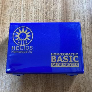 新品 HELIOS ヒリオス ホメオパシー レメディ 基本キット36種類