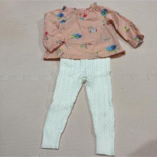 ベビーギャップ(babyGAP)のベビーギャップ　女児上下2枚セット(その他)