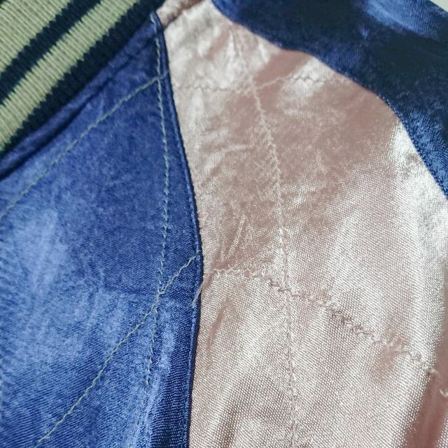 【IOLANI イオラニ 居楽仁】桜刺繍リバーシブルスカジャン M メンズのジャケット/アウター(スカジャン)の商品写真