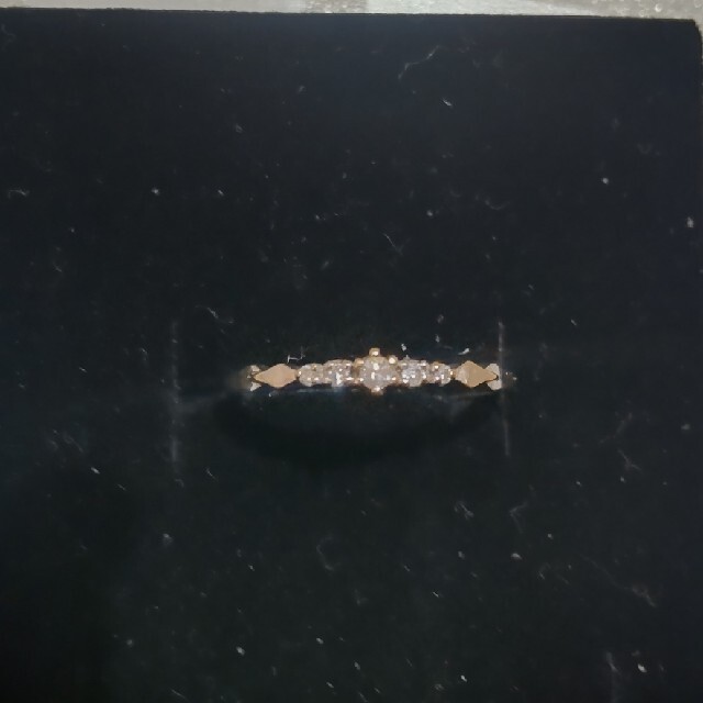agete(アガット)のagete　アガット　ダイヤモンド　１８金ホワイトゴールドリング レディースのアクセサリー(リング(指輪))の商品写真