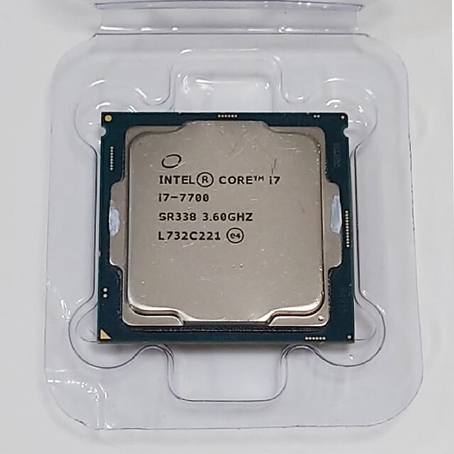 CPU Intel Core i7 7700【JUNK】#52-5#52-5