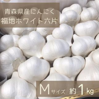 ★Mサイズ★ 2021年産　青森県田子町産にんにく1㎏ 農家直送(野菜)