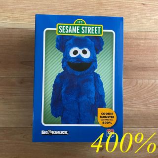 メディコムトイ(MEDICOM TOY)のBE@RBRIC COOKIE MONSTER Costume Ver 400％(その他)