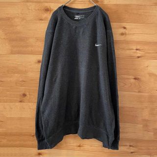 新品 NIKE ナイキ 刺繍スウォッシュ XL スウェット 緑 オーバーサイズ