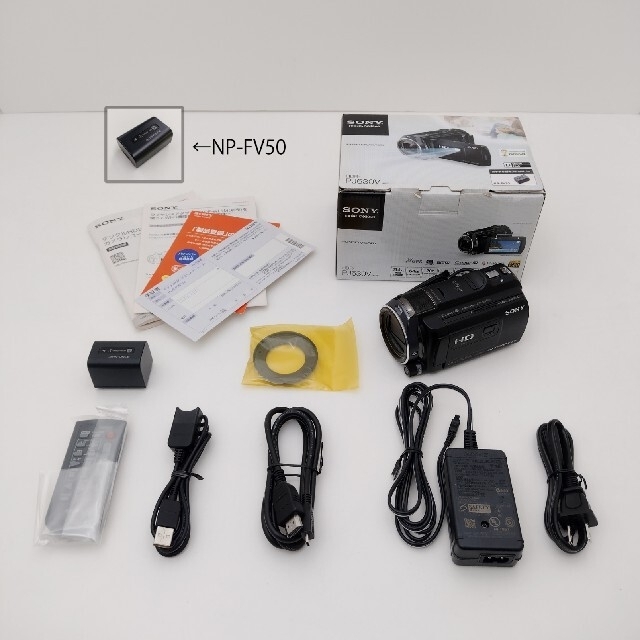 激安 FV50より大容量 SONYビデオカメラ 純正バッテリー NP-FV70