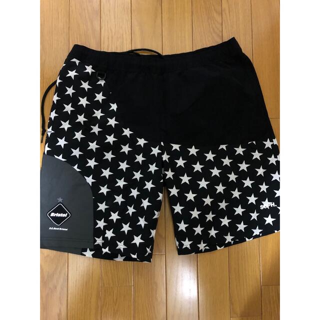 F.C.Real Bristol STAR SHORTS BLACK L 黒 | www.riomix.com.br