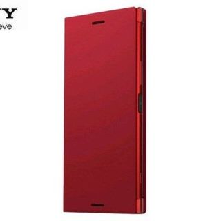 ソニー(SONY)のSony 純正 Xperia XZ Premium ドコモSO-04J カバー赤(Androidケース)