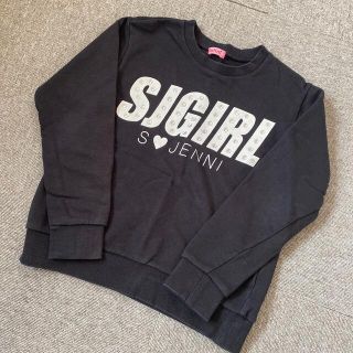 ジェニィ(JENNI)の150cm☆JENNI/ジェニィ☆プリントトレーナー☆クロ(Tシャツ/カットソー)