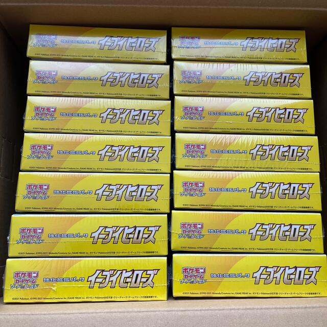 超爆安 イーブイヒーローズ シュリンク付き 未開封 14BOX ポケモン