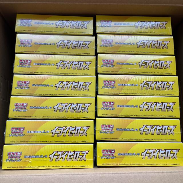 イーブイヒーローズ　シュリンク付き　未開封　14BOX ポケモンカード　ポケカ