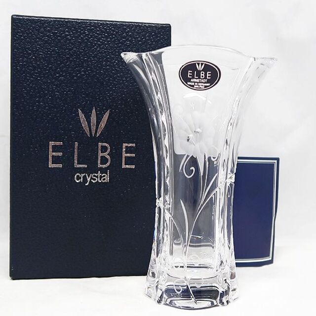 エルベ ELBE crystal 花瓶