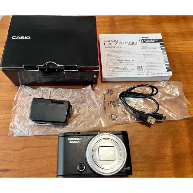 CASIO(カシオ)のCASIO EXILIM  EX-ZR4100 スマホ/家電/カメラのカメラ(コンパクトデジタルカメラ)の商品写真