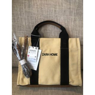 ザラホーム(ZARA HOME)の入手困難！　ZARA HOME 限定アイテム　ミニキャンバストートバッグ(トートバッグ)