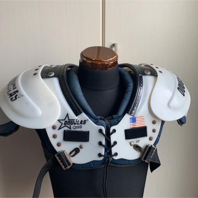 ダグラス最軽量ショルダーパッド ダグラスSP-QB-K XSサイズ-
